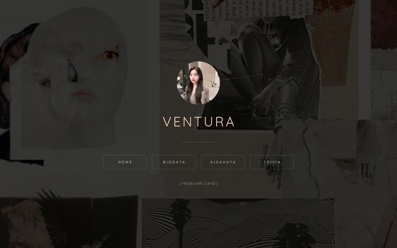 Carrd profile picture for @ventura